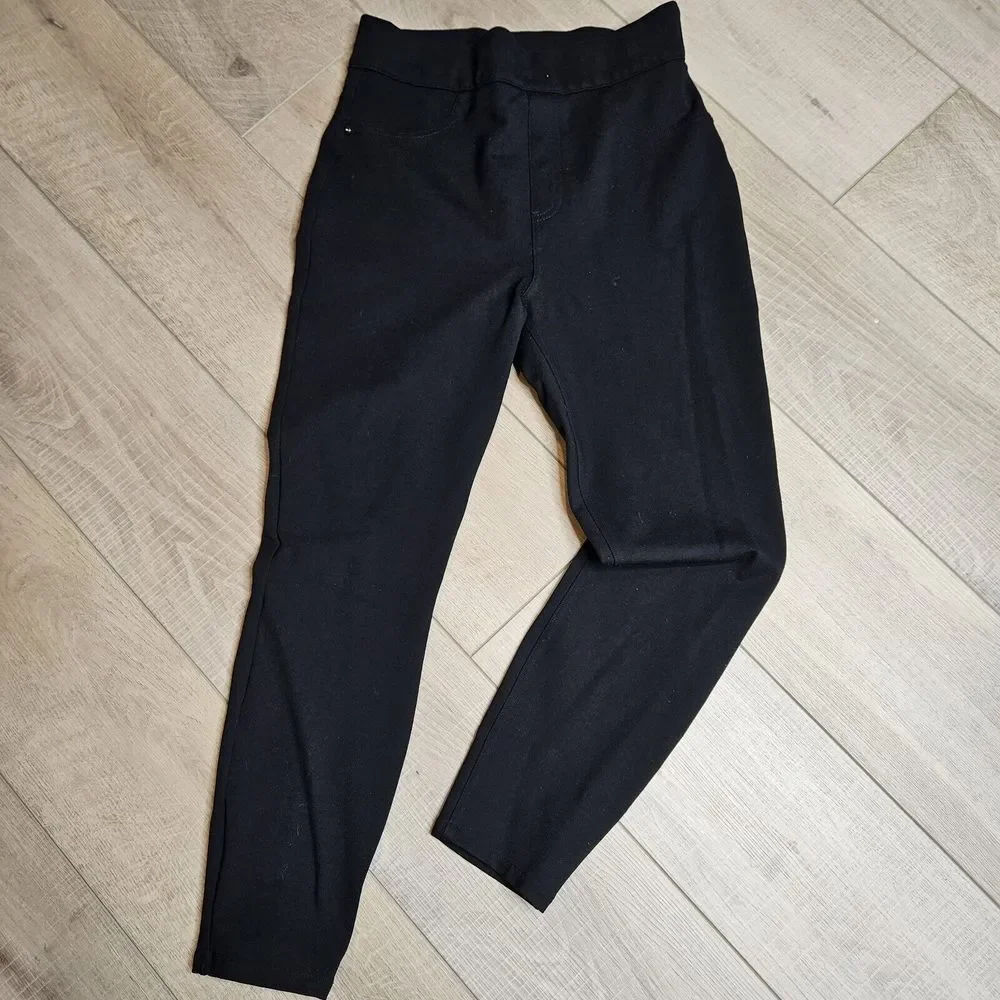 Spanx Women's Pull On Pants Black Size Medium Stretch  Shapewear‎